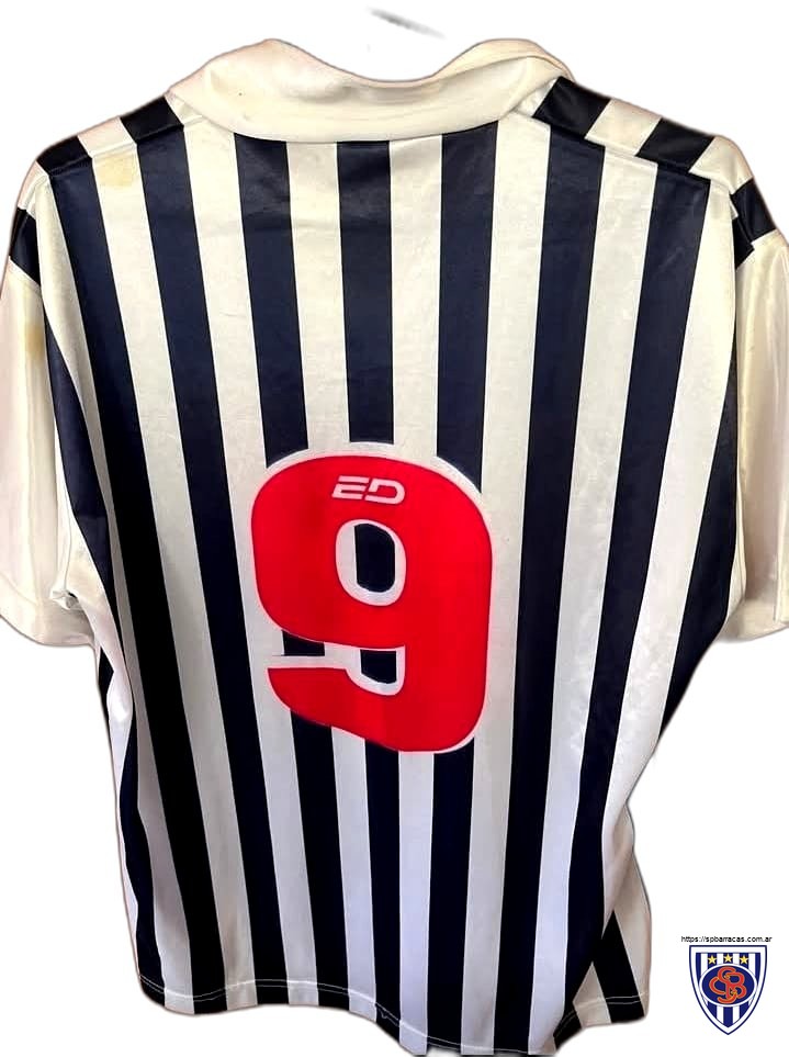 Camiseta ED de Sportivo Barracas entre 1997 y 1998